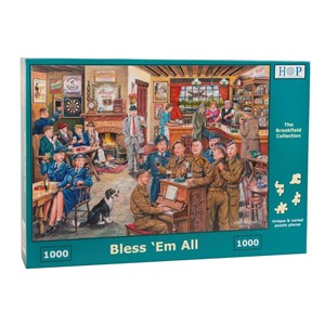 The House of Puzzles (3596) - "Bless 'Em All" - 1000 pièces