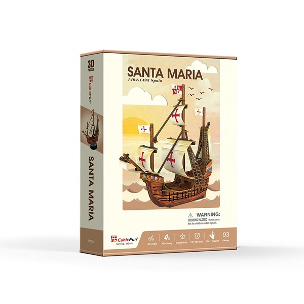 Cubic Fun (T4031h) - "Santa Maria" - 93 pièces
