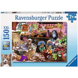 Ravensburger (10031) - "Cats in the Kitchen" - 150 pièces