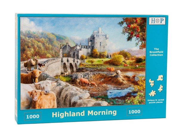 The House of Puzzles (3626) - "Highland Morning" - 1000 pièces