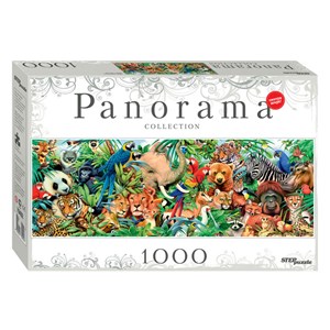 Step Puzzle (79402) - "World of Animals" - 1000 pièces
