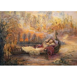 Grafika (T-00260) - Josephine Wall: "Dreams of Camelot" - 2000 pièces