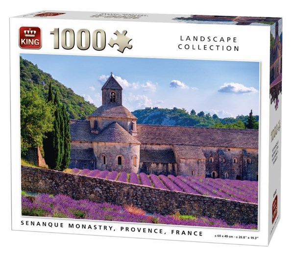 King International (05663) - "Notre-Dame de Sénanque, Provence, France" - 1000 pièces