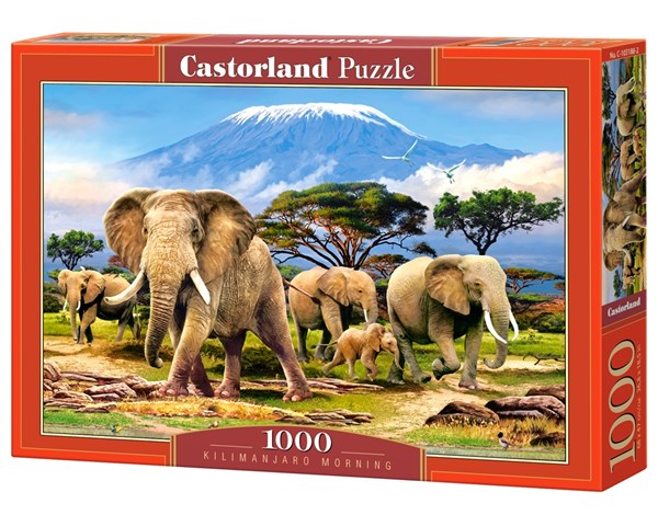 Castorland (C-103188) - "Kilimanjaro Morning" - 1000 pièces