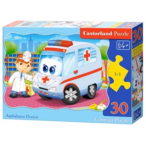 Castorland (B-03471) - "Médecin de l'Ambulance" - 30 pièces