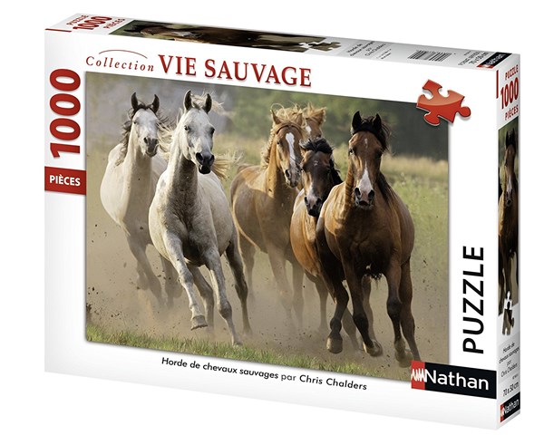 Nathan (87561) - "Herd of Wild Horses" - 1000 pièces