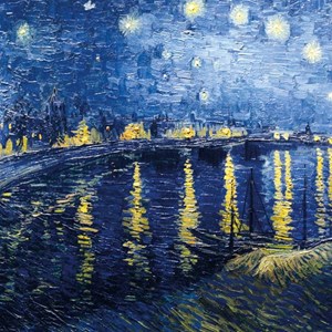 Puzzle Michele Wilson (Z53) - Vincent van Gogh: "La Nuit Etoilée" - 30 pièces