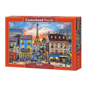 Castorland (B-52684) - Dominic Davison: "Rue de Paris" - 500 pièces