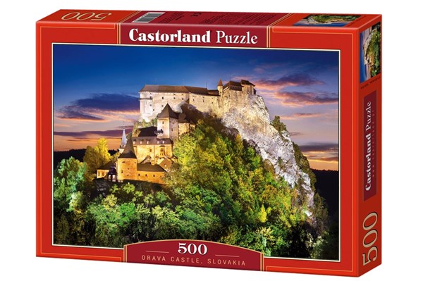 Castorland (B-51489) - "Orava Castle, Slovakia" - 500 pièces