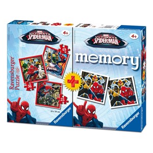 Ravensburger (07359) - "Spiderman + Memory" - 25 36 49 pièces
