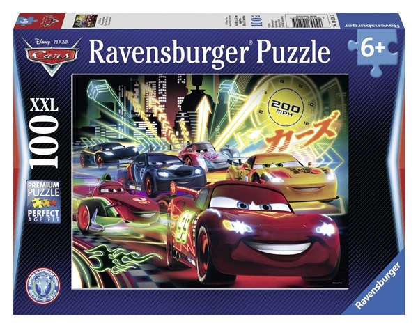 Ravensburger (10520) - "Cars Néon" - 100 pièces