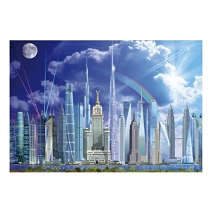 Educa (16287) - "Tall Buildings" - 1000 pièces