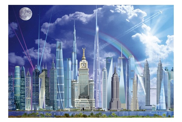 Educa (16287) - "Tall Buildings" - 1000 pièces