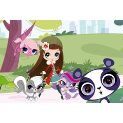 Schmidt Spiele (56062) - "Littlest Pet Shop" - 40 pièces
