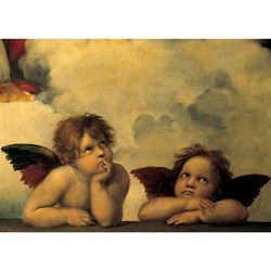 Ravensburger (15544) - Raphael: "Cherubs" - 1000 pièces