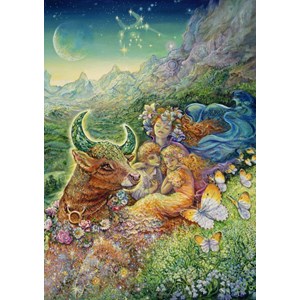 Grafika (T-00033) - Josephine Wall: "Taureau" - 1000 pièces
