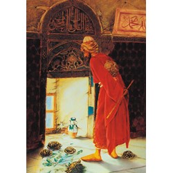 Educa (12986) - Osman Hamdi Bey: "Le Dresseur de Tortues" - 1500 pièces