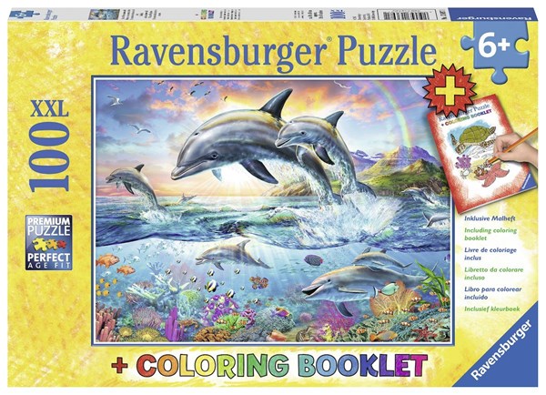 Ravensburger (13697) - "Monde Sous-marin Coloré" - 100 pièces