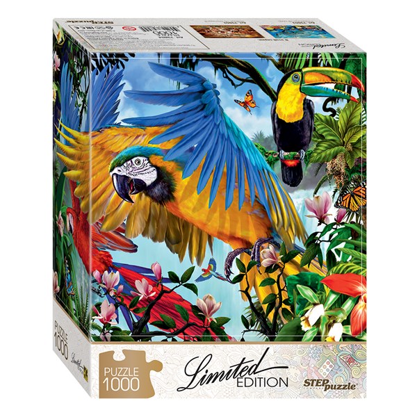 Step Puzzle (79804) - "Perroquets" - 1000 pièces
