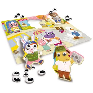 Ludattica (52486) - "Animated Puzzle" - 18 pièces