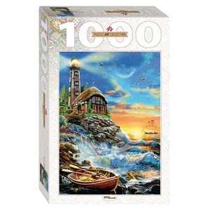 Step Puzzle (79110) - Adrian Chesterman: "Phare" - 1000 pièces