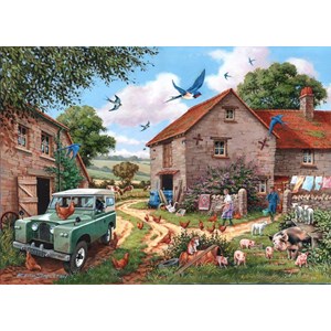 The House of Puzzles (3084) - "Farmers Wife" - 500 pièces