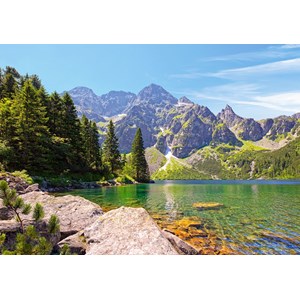 Castorland (C-102235) - "Lac Morskie Oko Tatras, Pologne" - 1000 pièces