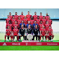 Ravensburger (19758) - "FC Bayern München Season 2017/2018" - 1000 pièces