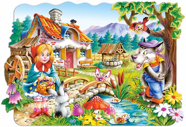 Castorland (C-02160) - "Le petit chaperon rouge" - 20 pièces
