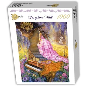 Grafika (T-00054) - Josephine Wall: "Melody in Pink" - 1000 pièces