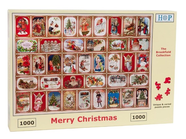 The House of Puzzles (3657) - "Merry Christmas" - 1000 pièces