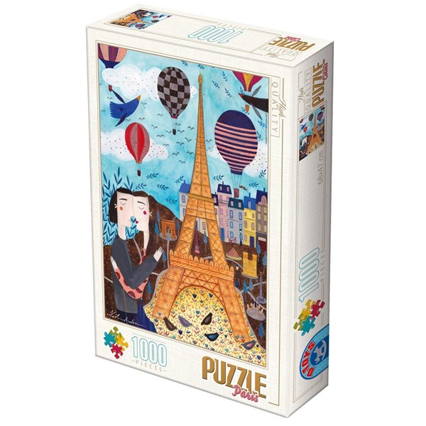 D-Toys (73730) - Kurti Andrea: "Paris" - 1000 pièces