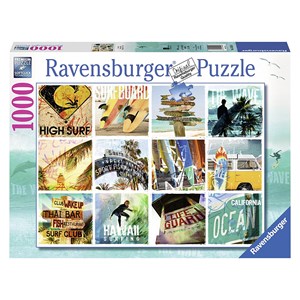 Ravensburger (19506) - "Surfer Collage" - 1000 pièces