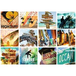 Ravensburger (19506) - "Surfer Collage" - 1000 pièces