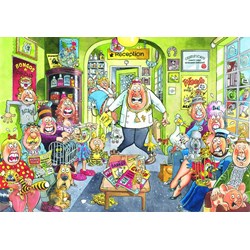 Jumbo (13216) - "Uproar At The Vets" - 1000 pièces