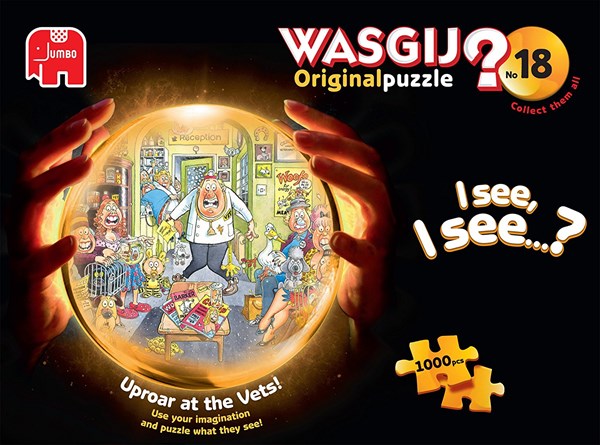 Jumbo (13216) - "Uproar At The Vets" - 1000 pièces