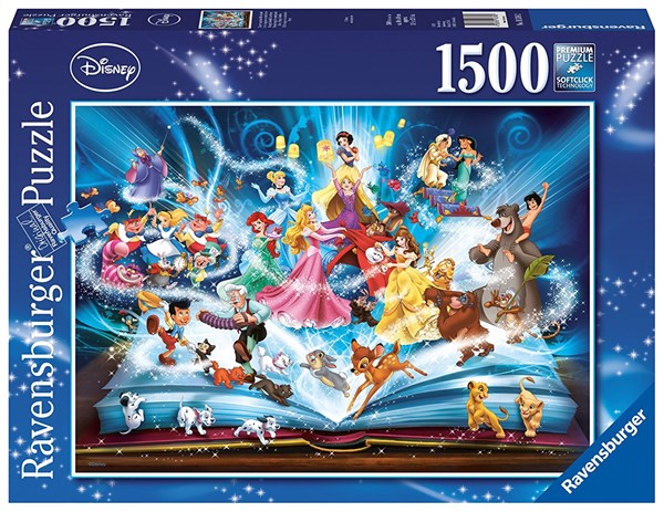 Ravensburger (16318) - "Livre Magique de Disney" - 1500 pièces