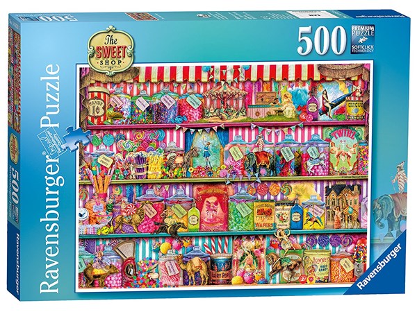 Ravensburger (14653) - Aimee Stewart: "The Sweet Shop" - 500 pièces