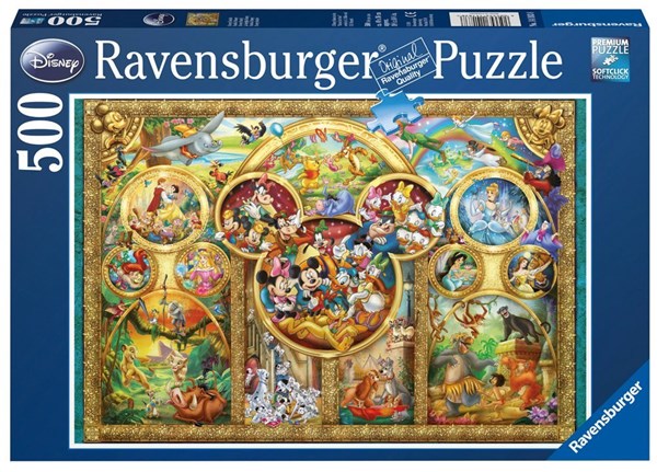 Ravensburger (14183) - "Disney Family" - 500 pièces