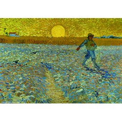 PuzzelMan (05087) - Vincent van Gogh: "Le Semeur" - 1000 pièces