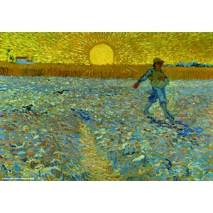 PuzzelMan (05087) - Vincent van Gogh: "Le Semeur" - 1000 pièces