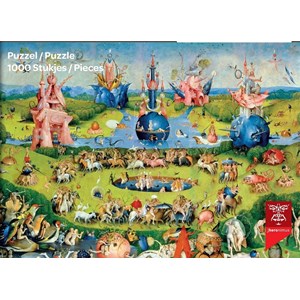 PuzzelMan (765) - Hieronymus Bosch: "Le Jardin des délices" - 1000 pièces