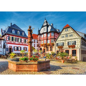 Trefl (33052) - "Place du Marché, Heppenheim" - 3000 pièces