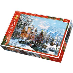 Trefl (10439) - Dominic Davison: "Winter landscape" - 1000 pièces