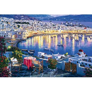 Trefl (26144) - "Mykonos at Sunset" - 1500 pièces