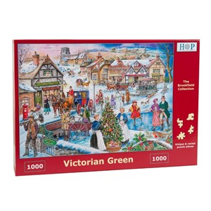 The House of Puzzles (3701) - "Victorian Green" - 1000 pièces