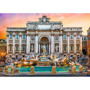 Trefl (37292) - "Fontanna di Trevi, Rome" - 500 pièces