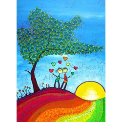 Grafika Kids (01715) - Anne Poire, Patrick Guallino: "Signes et Sillons de Bonheur" - 300 pièces