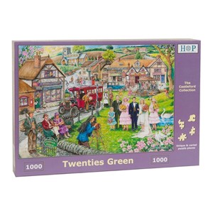 The House of Puzzles (4074) - "Twenties Green" - 1000 pièces
