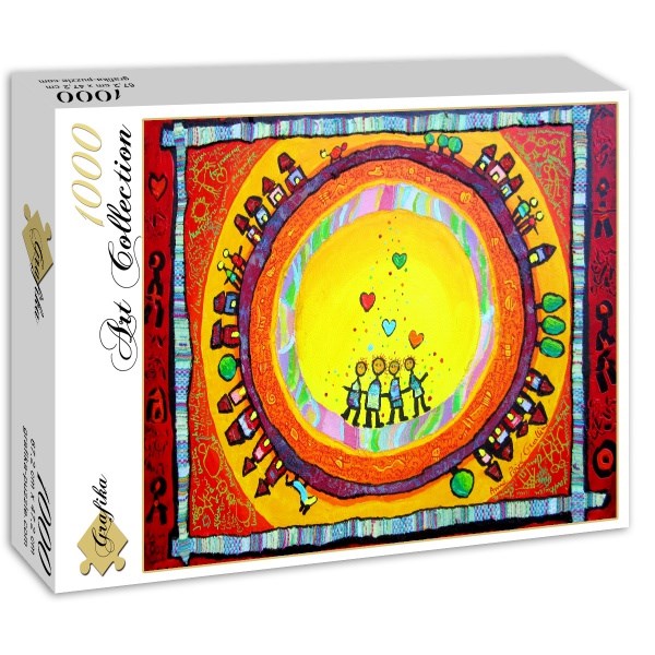 Grafika (00659) - Anne Poire, Patrick Guallino: "Portrait de Famille" - 1000 pièces